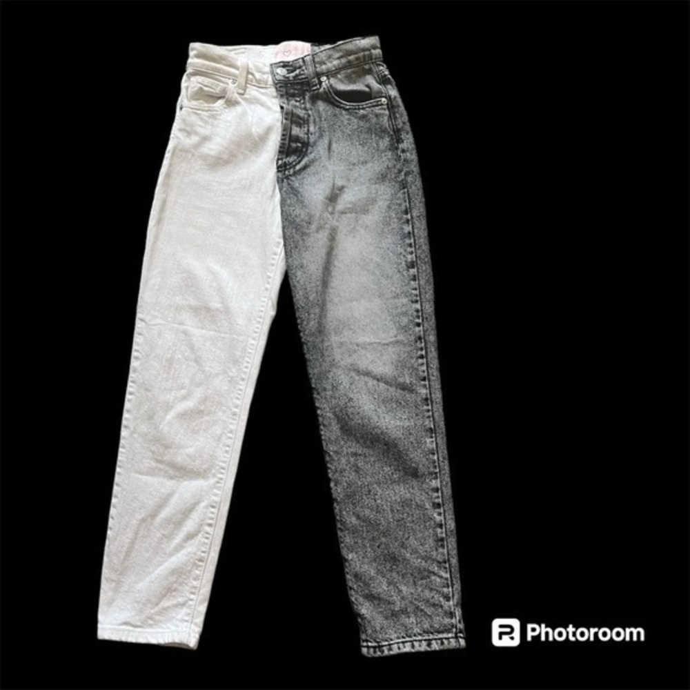 Revice black and gray multicolored slim jeans